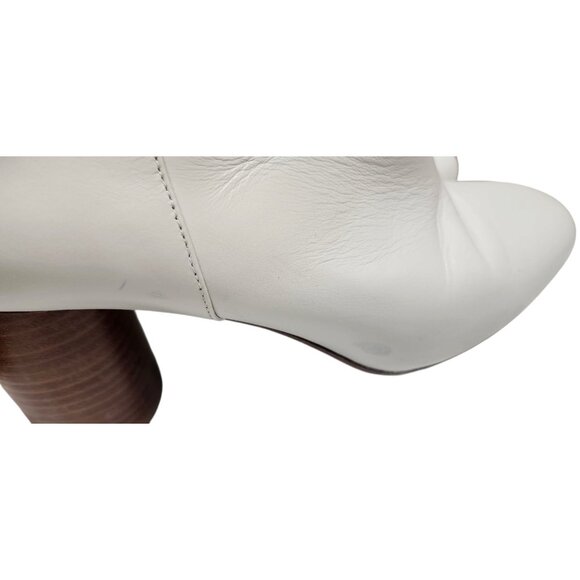 SANDRO Authentic off white Sacha boots/ Ankle Boots Size EU39/US8.5 - Picture 5 of 14